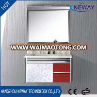 New wall mounted stainless steel small vanity cabinet