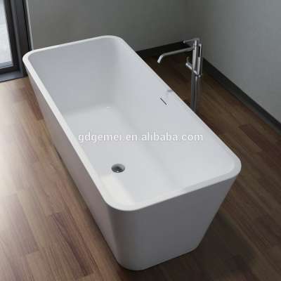 Man-made Stone Double Sizes luxurious Bathtub, stone resin bath GM-8019