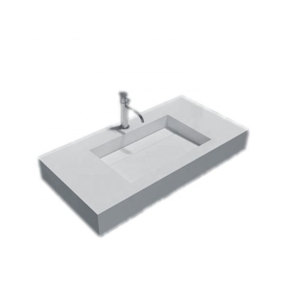 Single bowl stone wash basin /Wall hung bathroom sink/ Wall mounted wash basin