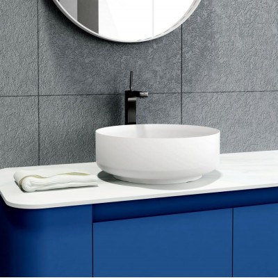 Hot selling Round solid surface Acrylic wash basin bathroom basin counter top basin GM2016