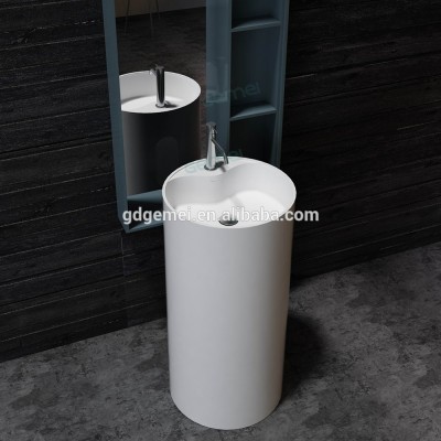 Acrylic Solid Surface Bathroom Face Basin GM-3009