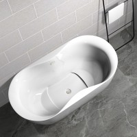 Modern Soaking Shower Freestanding Deep large ellipse Acrylic Bathtub price oval edge big free stand bath tubs with sets