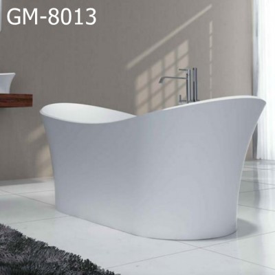 Hotel use resin stone acrylic bathtub/CE CUPC certificate bathtub/Stand alone tub